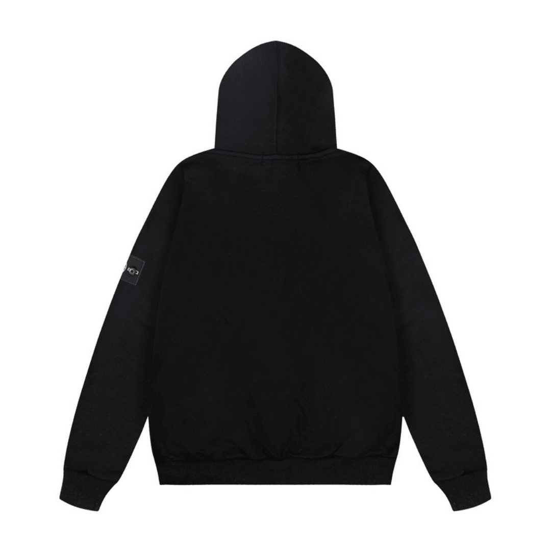 "Stone" Hoodie Black
