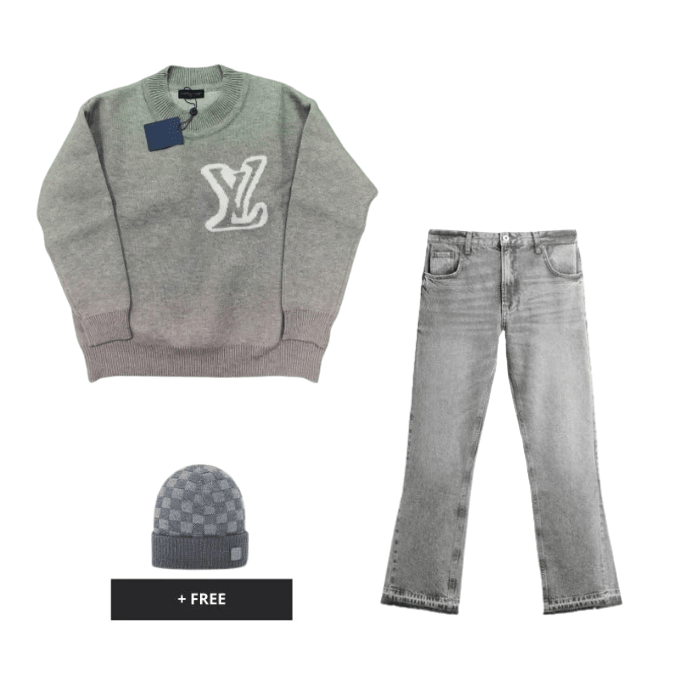 "Belleza" Grey Outfit