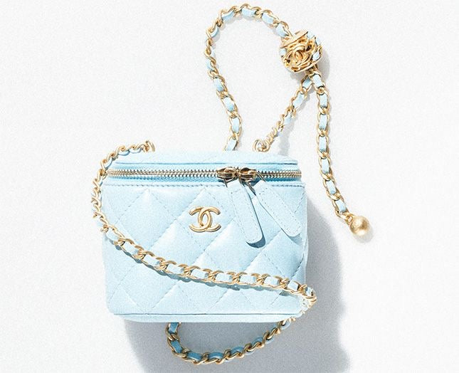 MINI VANITY BLUE