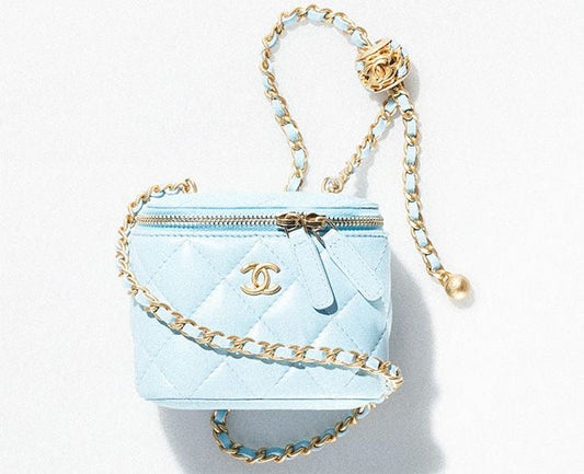 MINI VANITY BLUE