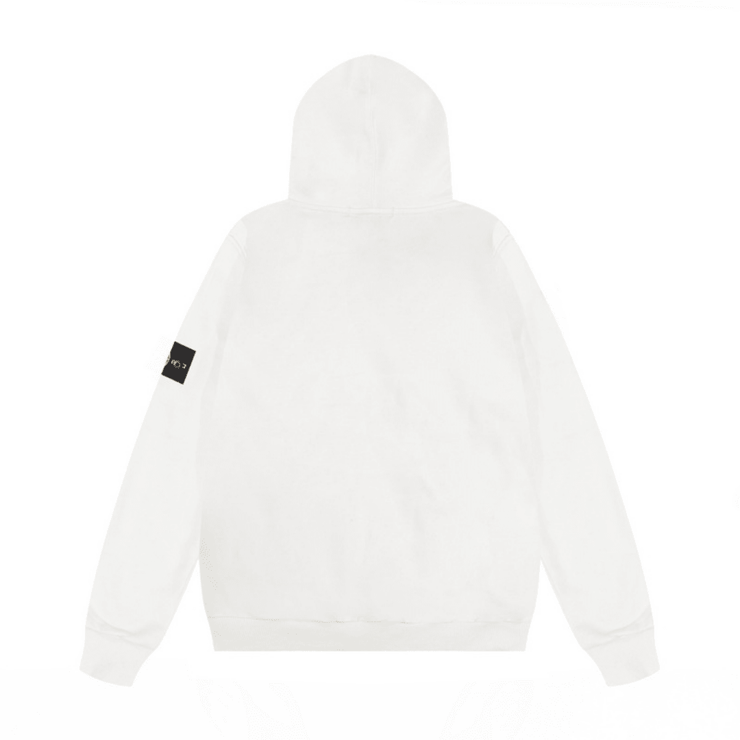 "Stone" Hoodie White