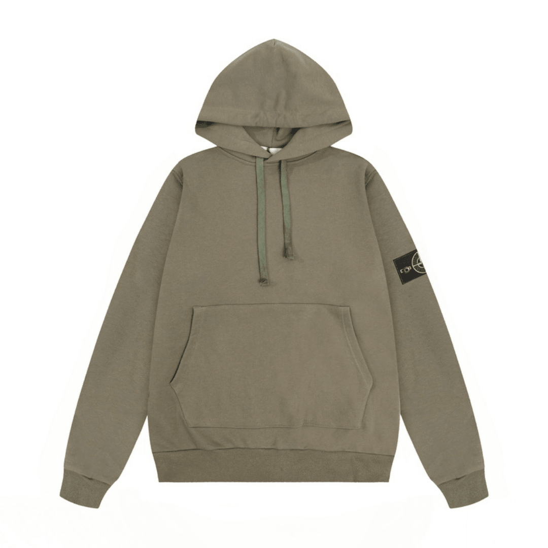 "Stone" Hoodie Kaki