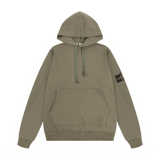 "Stone" Hoodie Kaki