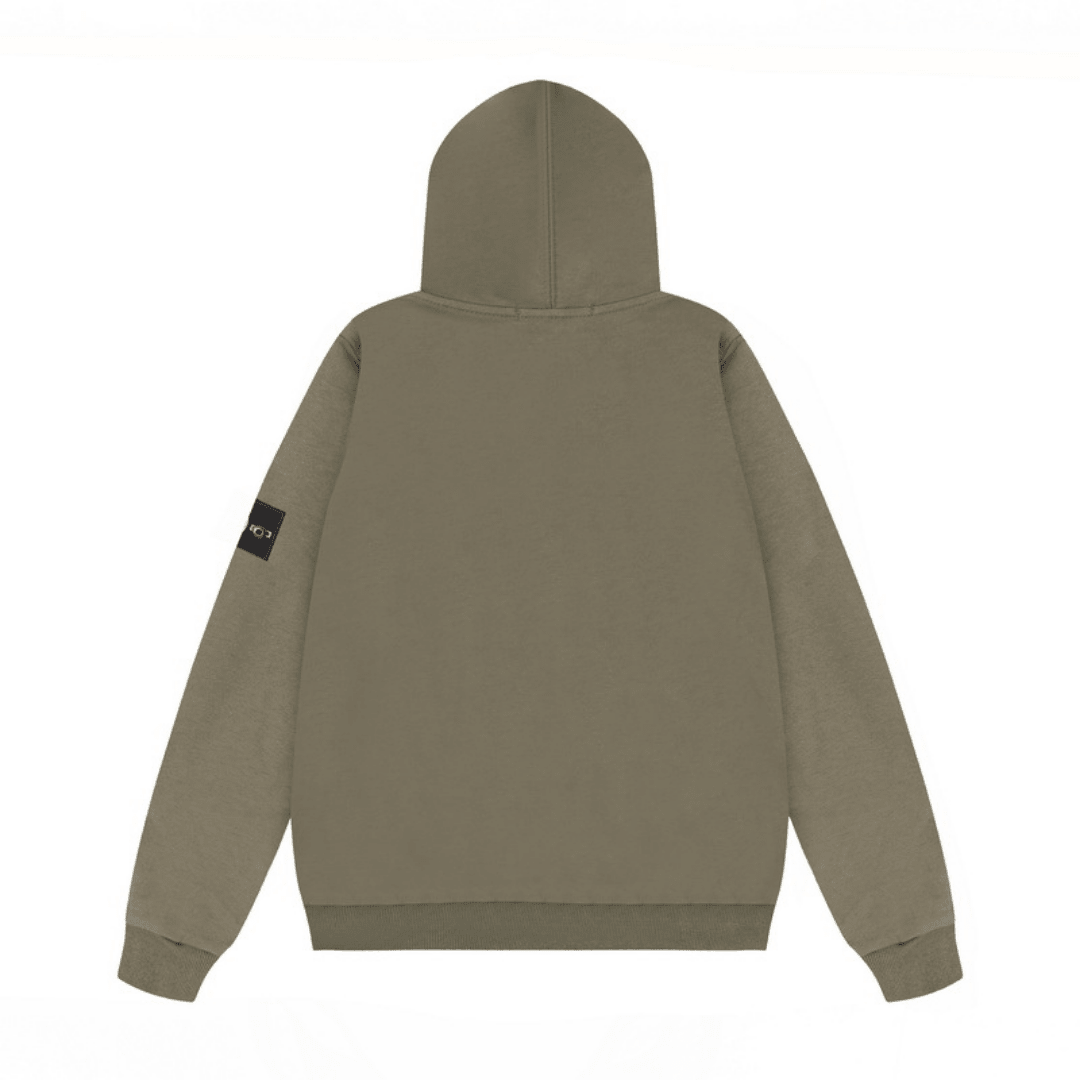 "Stone" Hoodie Kaki