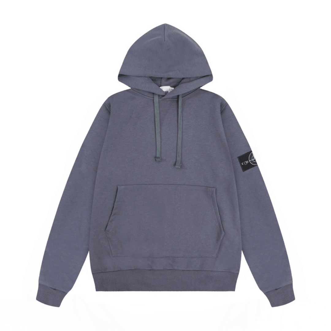 "Stone" Hoodie Dark Purple