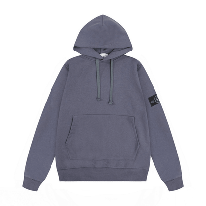 "Stone" Hoodie Dark Purple