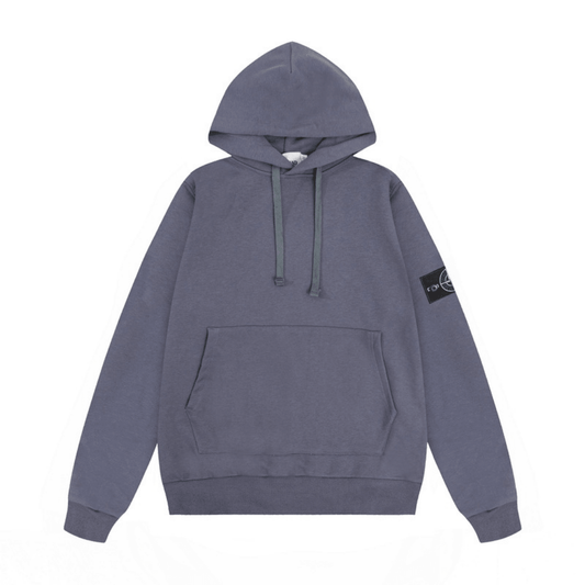 "Stone" Hoodie Dark Purple