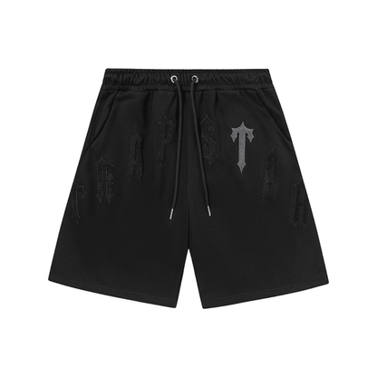 "TS" Short Set Black