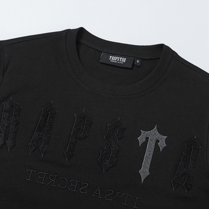 "TS" Short Set Black
