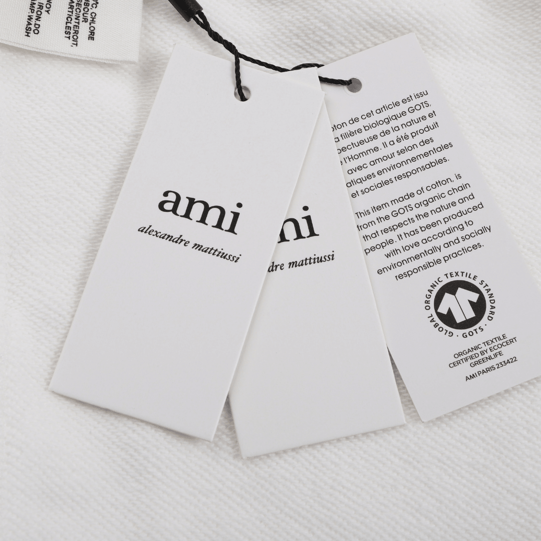 "Ami" Shorts White/Black and Black/White