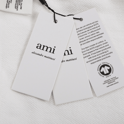 "Ami" Shorts White/Black and Black/White