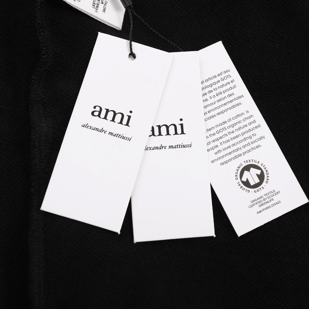 "Ami" Shorts White/Black and Black/White