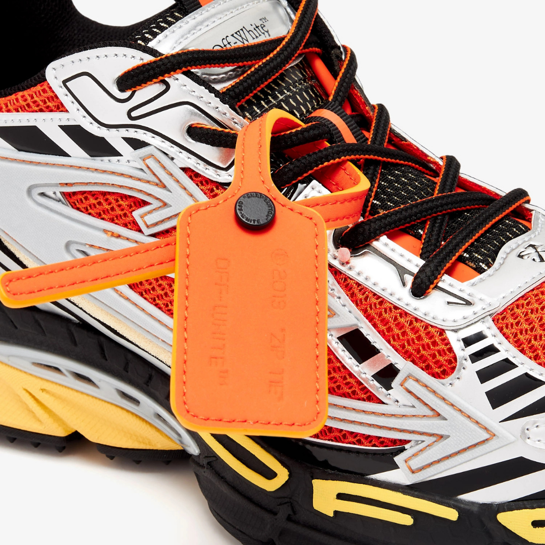 Off "Be Right Back" Sneaker Orange