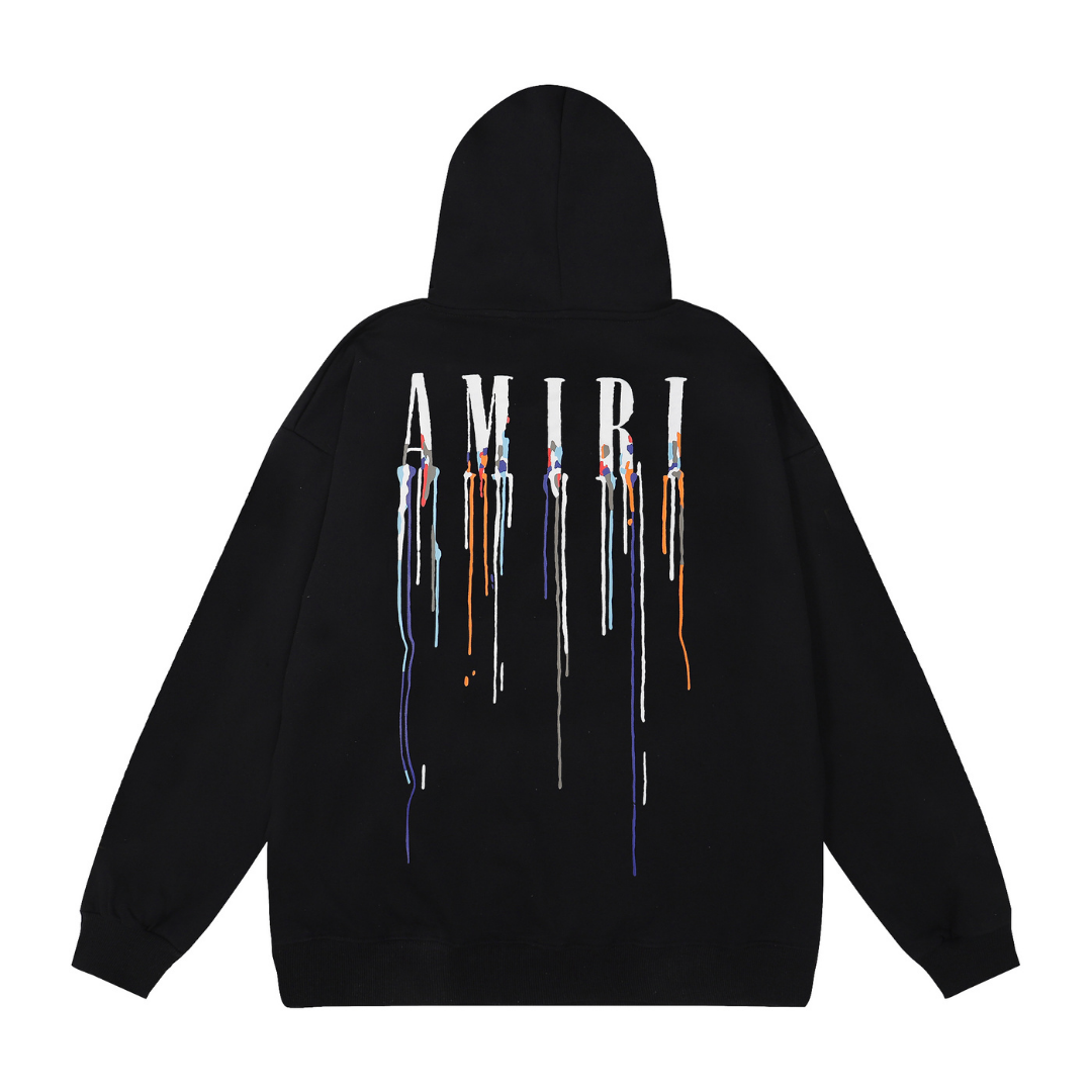 "Miri" Paint Drip Hoodie