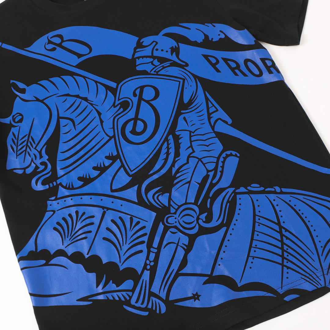 "Berry" T-shirt Blue Black