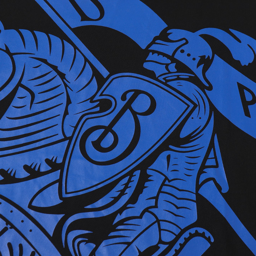 "Berry" T-shirt Blue Black