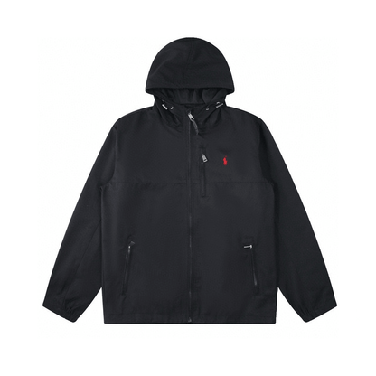 "RL" Windbreaker Black