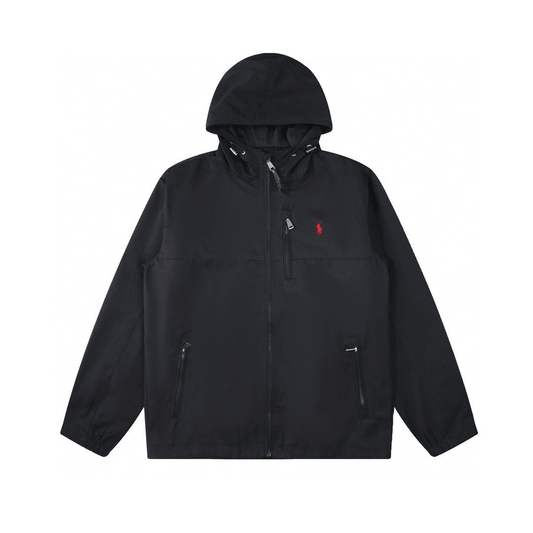 "RL" Windbreaker Black