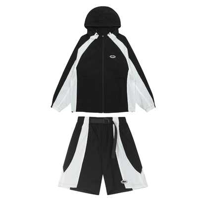 "CRTZ" Black Windbreaker (Set oder einzeln)