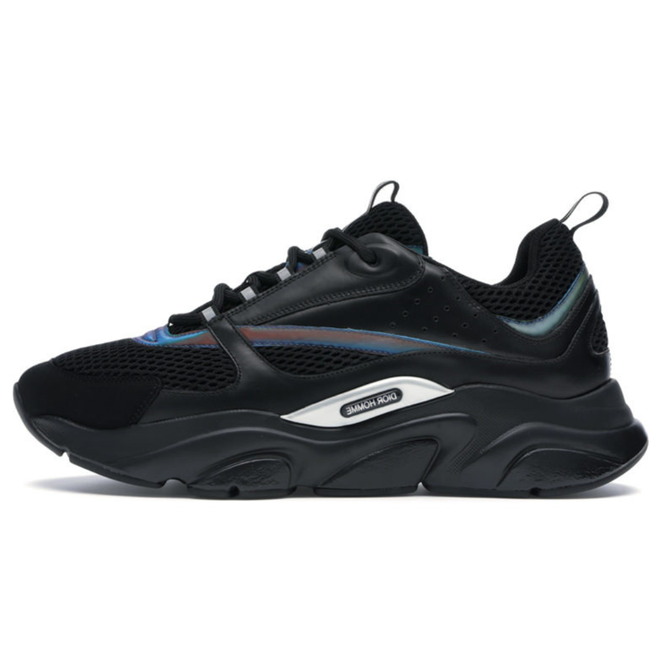 "B22" Black Reflective Rainbow