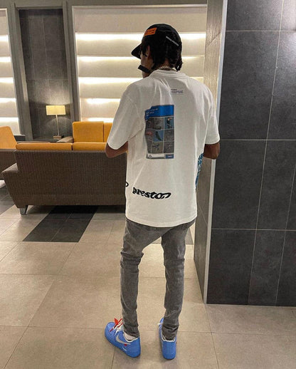 "AF1 x Off" University Blue