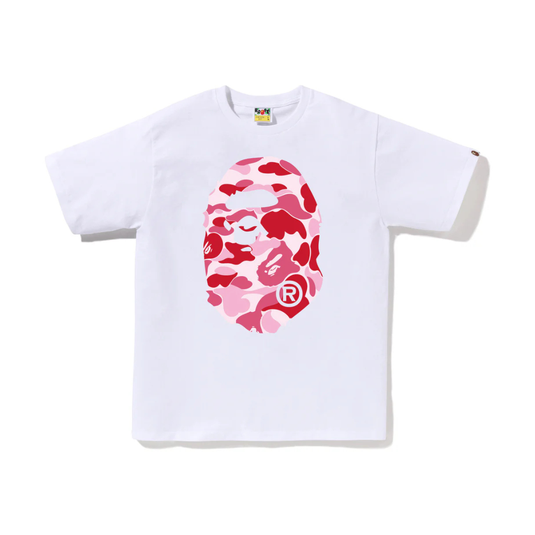 "Ape" White Red Tee