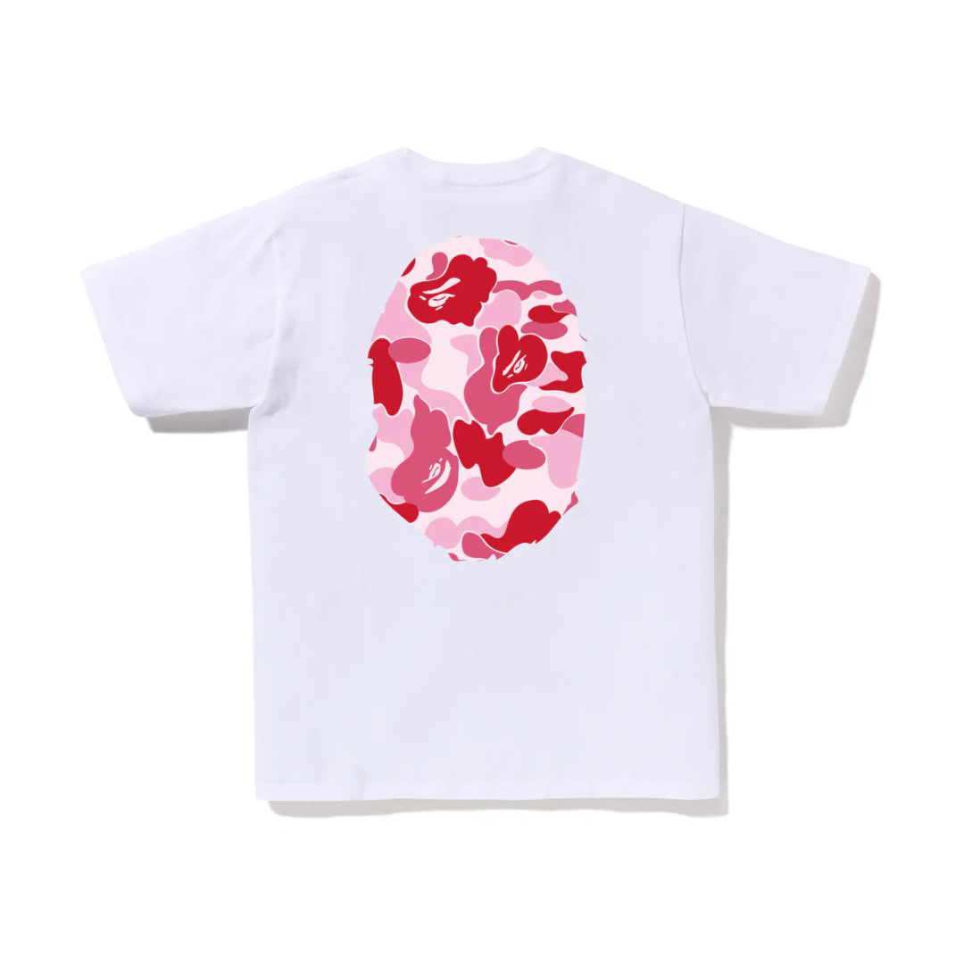 "Ape" White Red Tee