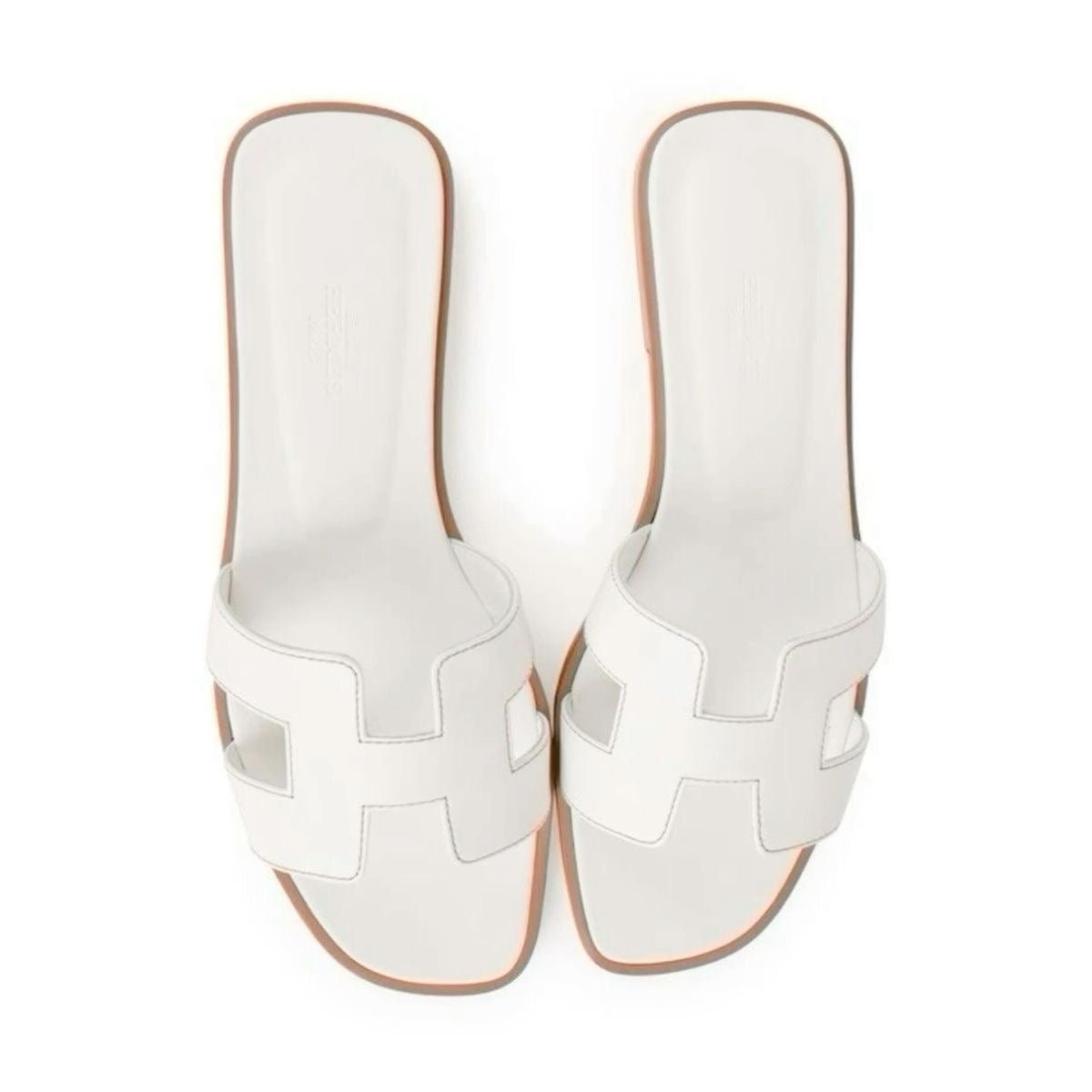it girl white sandals