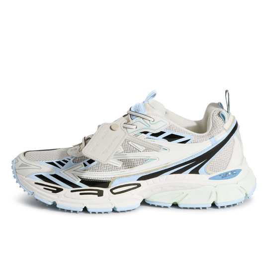 Off "Be Right Back" Sneaker White Blue