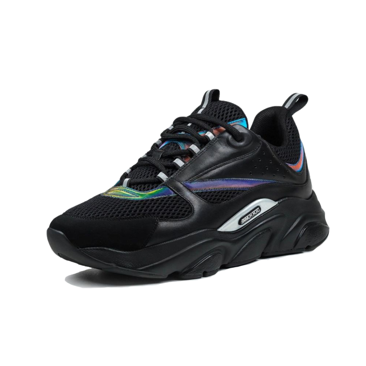 "B22" Black Reflective Rainbow