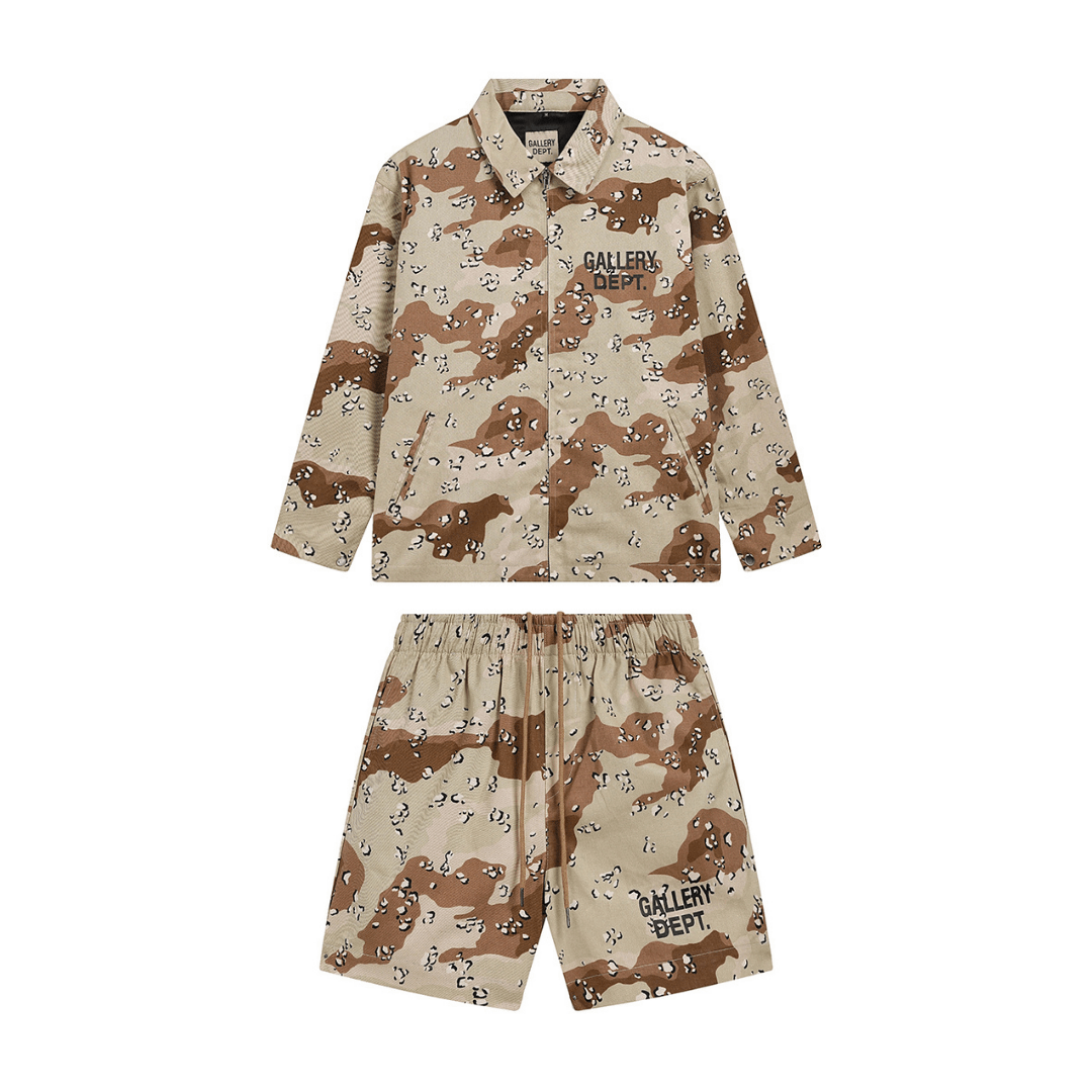 "Gallery Dpt." Short Set Camo