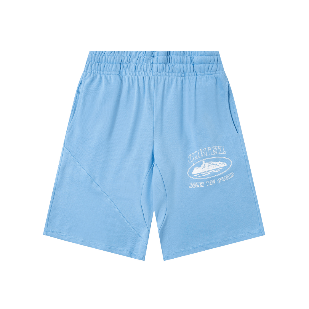 "CRTZ" V2 Baby Blue Shorts