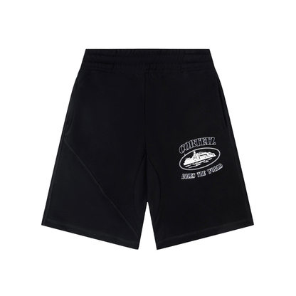 "CRTZ" V2 Black Shorts