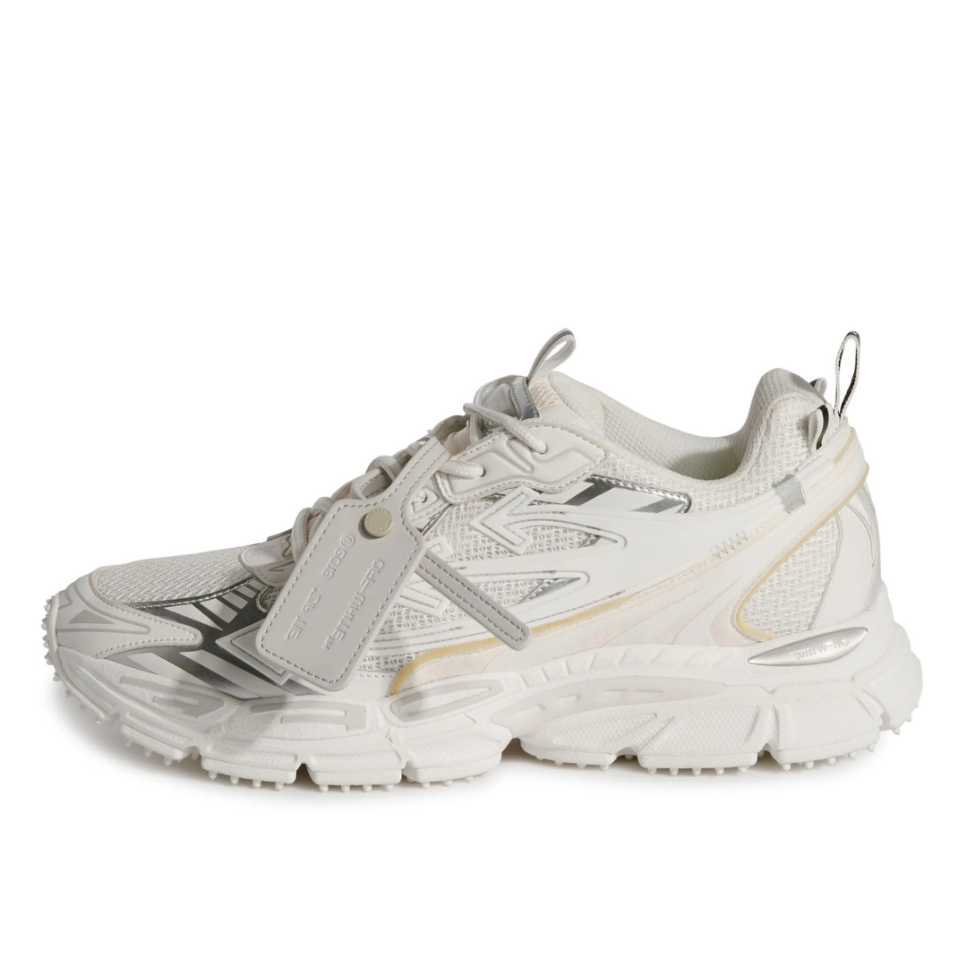 Off "Be Right Back" Sneaker Beige Silver