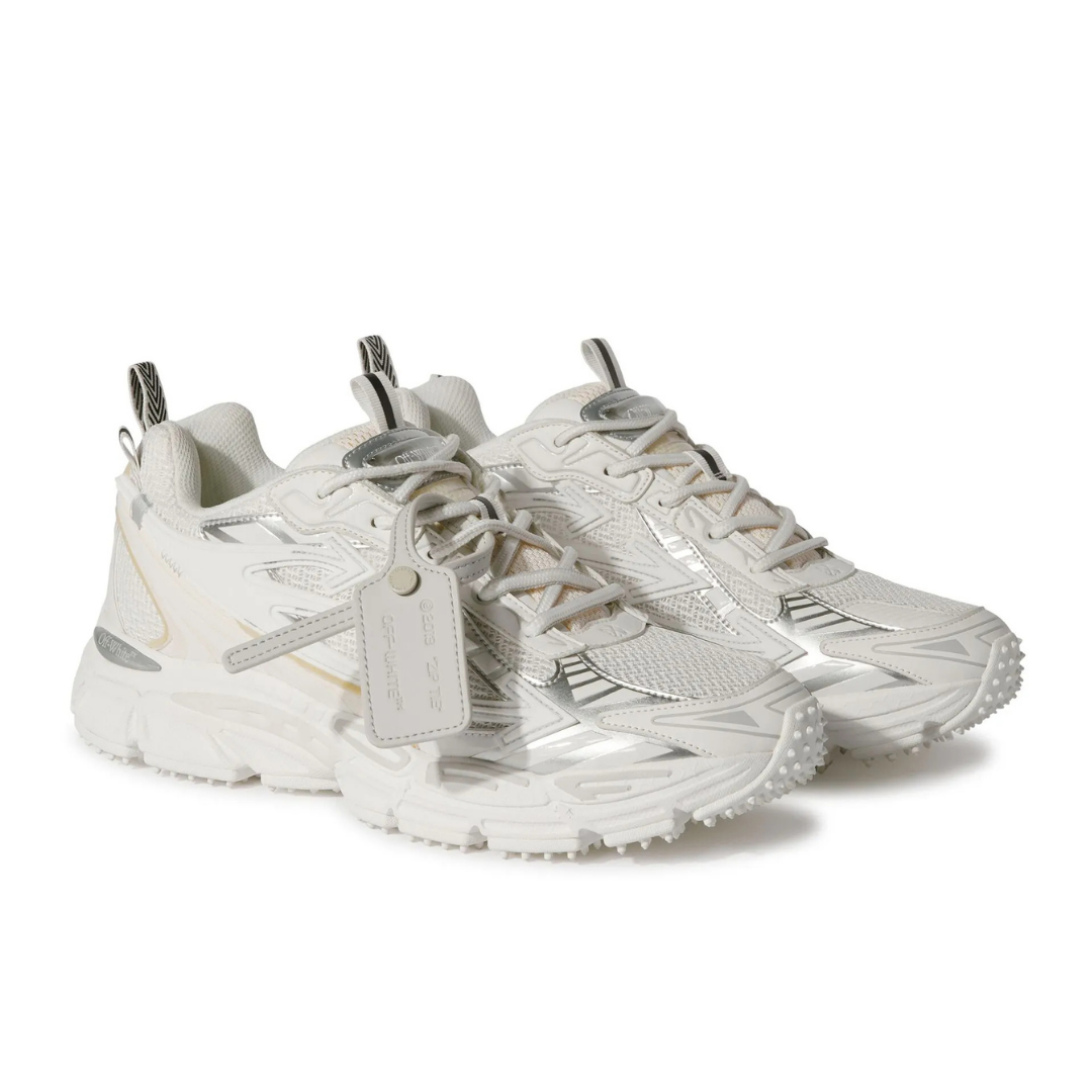 Off "Be Right Back" Sneaker Beige Silver