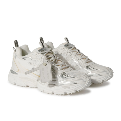 Off "Be Right Back" Sneaker Beige Silver