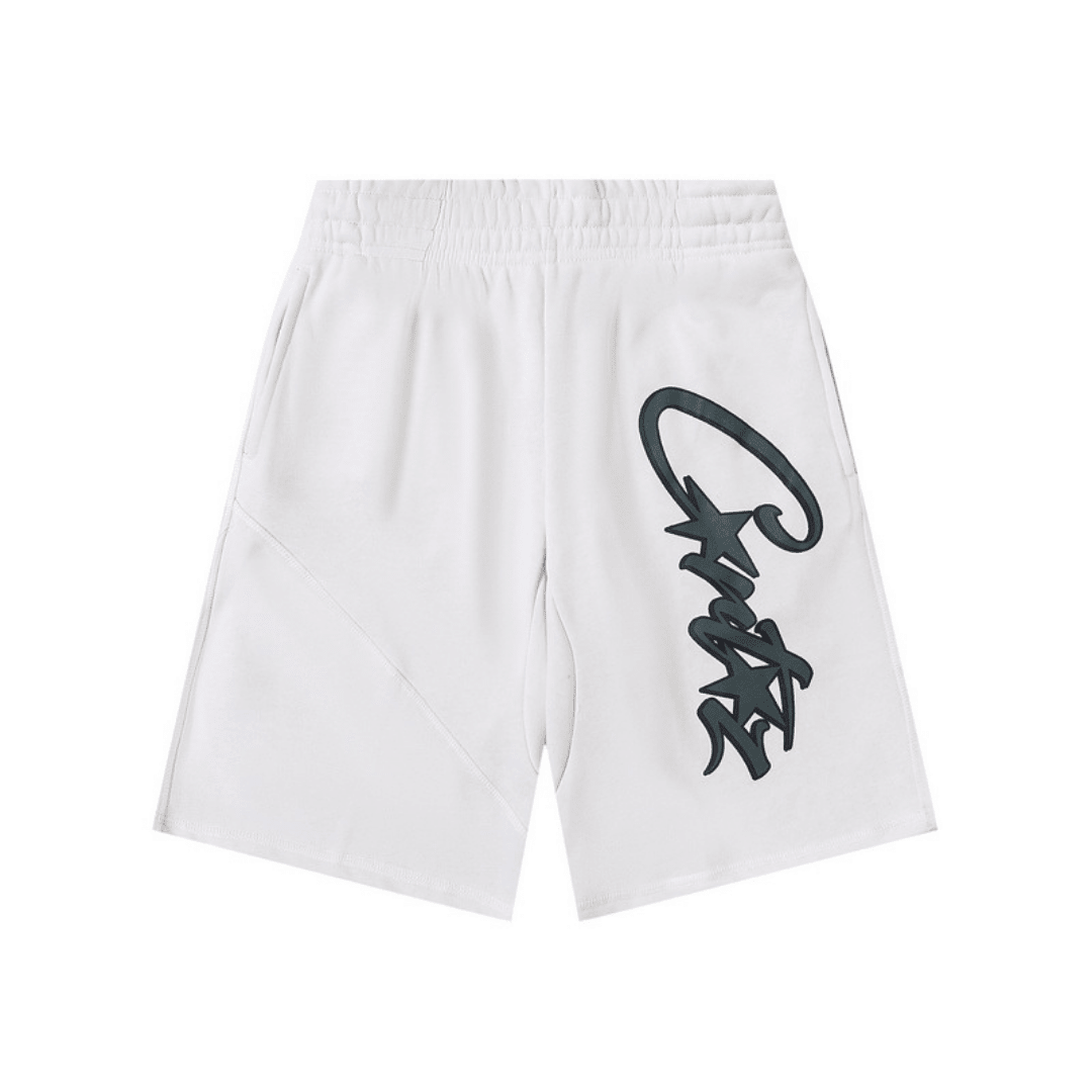 "CRTZ" Shorts White