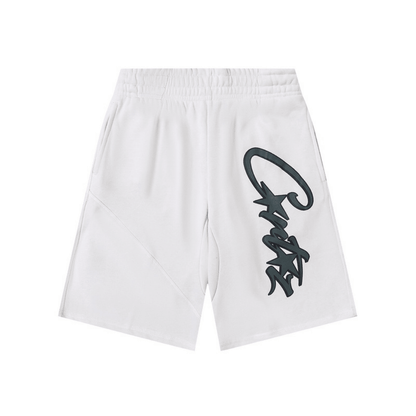 "CRTZ" Shorts White