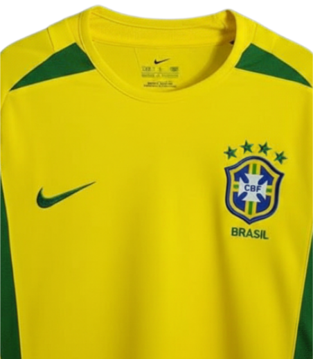 "Brazil" 2002 Retro Home Jersey