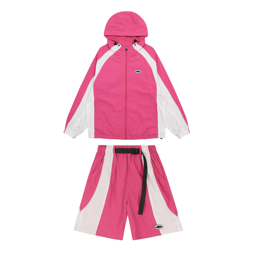 "CRTZ" Pink Windbreaker (Set oder einzeln)