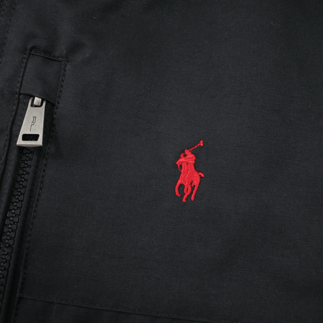 "RL" Windbreaker Black