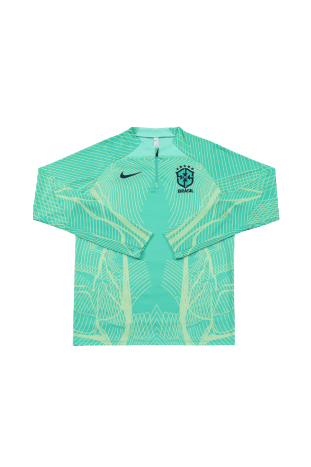 "Brazil" Dark Blue and Green Tracksuit