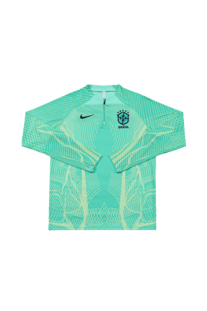 "Brazil" Dark Blue and Green Tracksuit