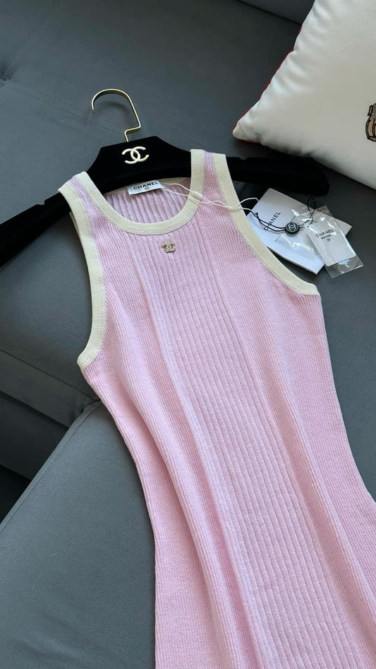 C BASIC PINK DRESS