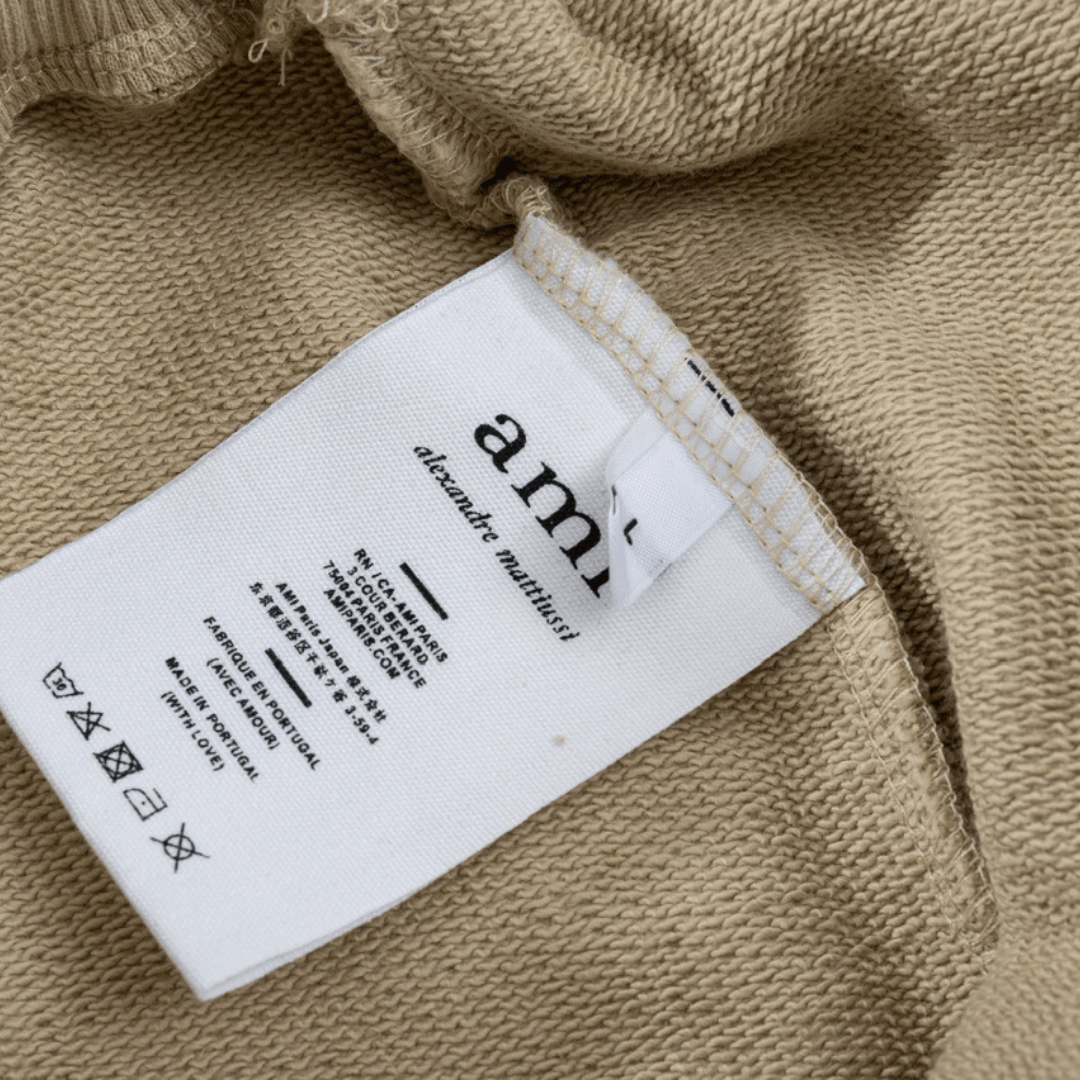 "Ami" Shorts Beige