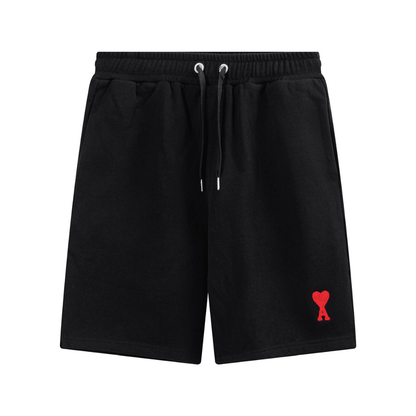 "Ami" Shorts Black/Red