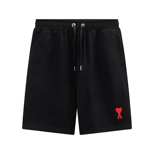 "Ami" Shorts Black/Red
