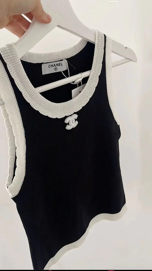 CECILE BLACK TOP