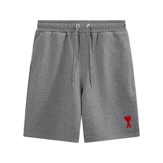 "Ami" Shorts Grey/Red