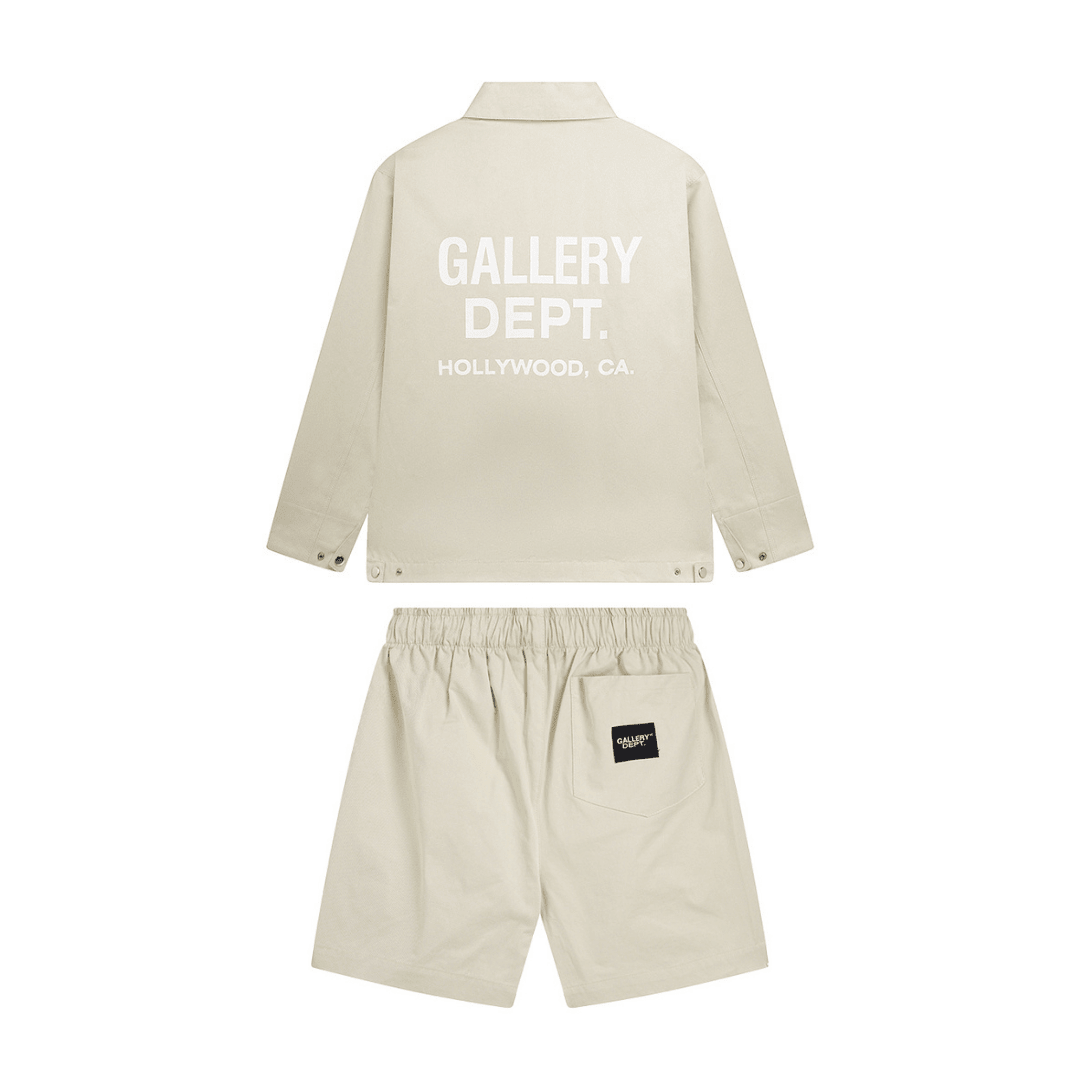 "Gallery Dpt." Short Set Beige